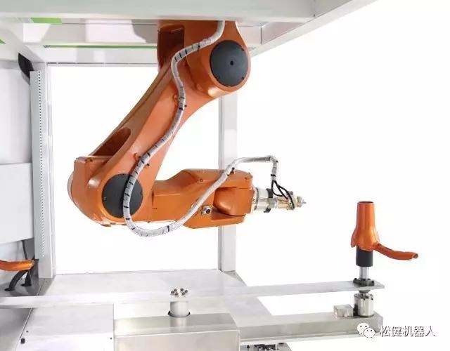 Six-axis spraying robot